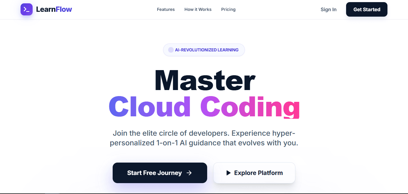 LearnFlow - AI-Powered Python Learning Platform