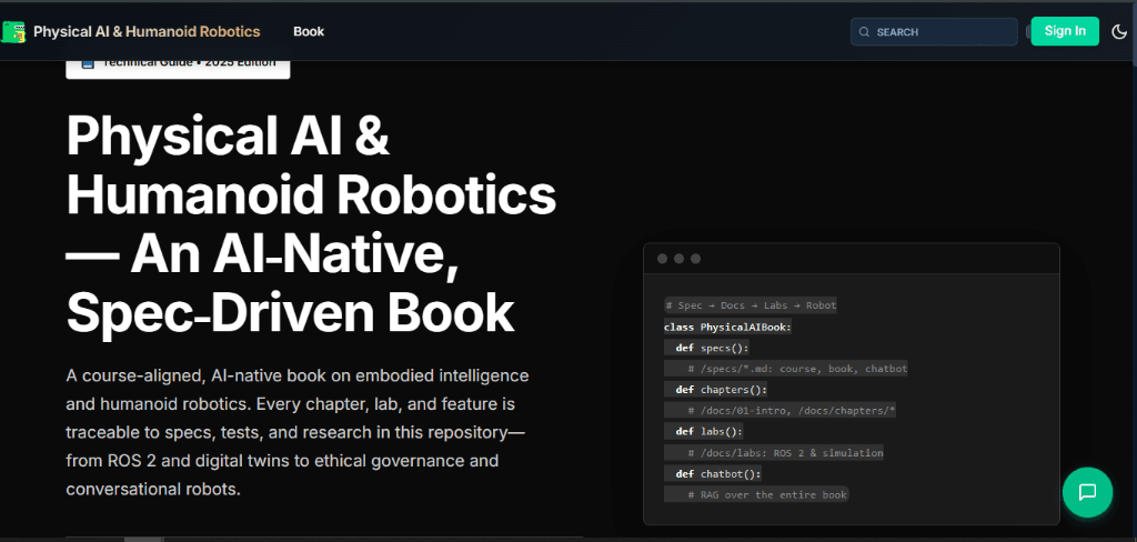 AI-Driven Humanoid Robotics Textbook